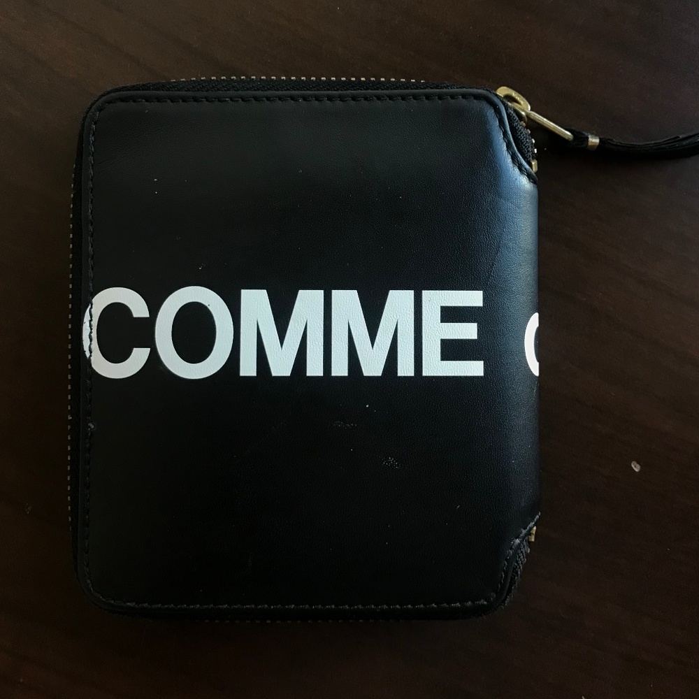Comme des Garcons Logo Wallet